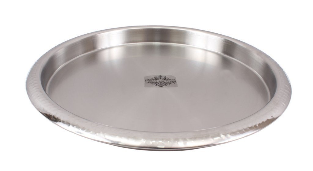 Thali plates stainless clearance steel