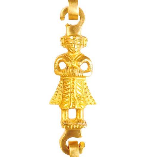 brass jhula chain