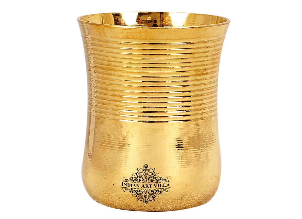 Vintage Hand Crafted Brass Water Drink Kitchen Tumbler Collectible Indian  Home Decorative Brass Tumbler Unique Gift Item G66-930 