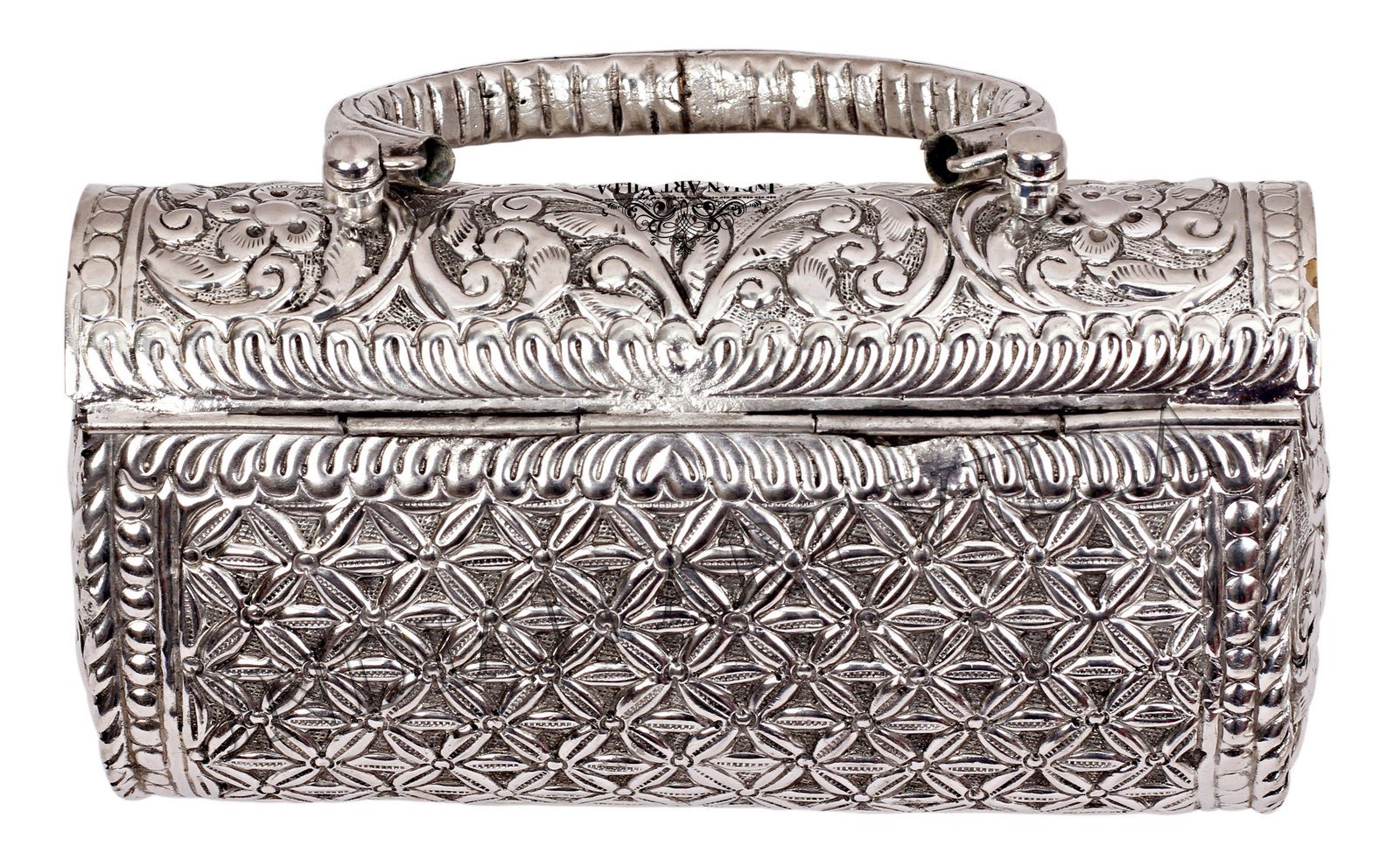 INDIAN ART VILLA Silver Plated Clutch Design Sling Purse, Wedding Party,  Side Bag Gift for Women – IndianArtVilla